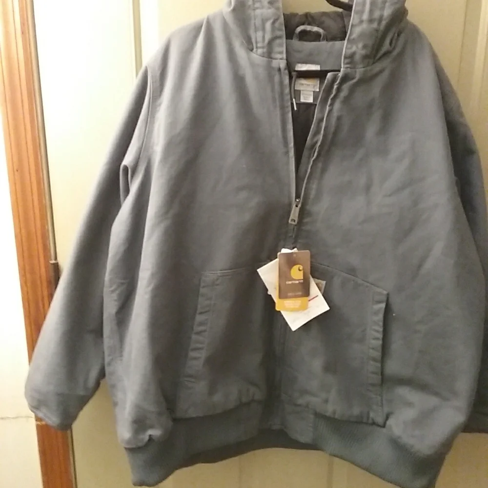 SOLD MERCARI-Carhartt Women's New Utility Blue Coat - Picture 2 of 12